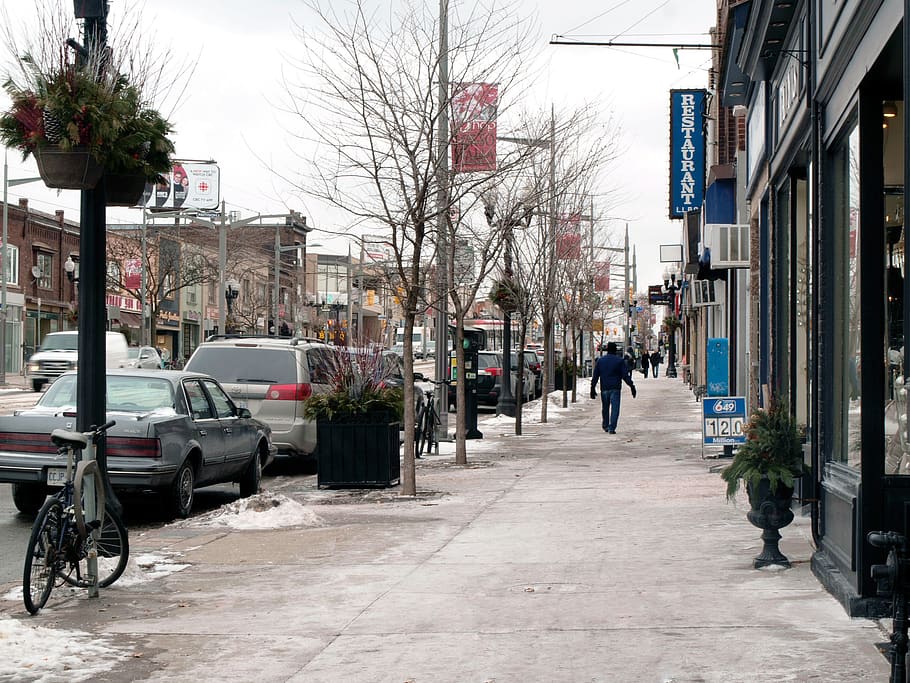 canada, toronto, st clair, weekday, restaurant, city, photography HD wallpaper