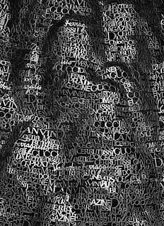 gray and black texts, poster, advertisement, collage, word, pattern HD wallpaper