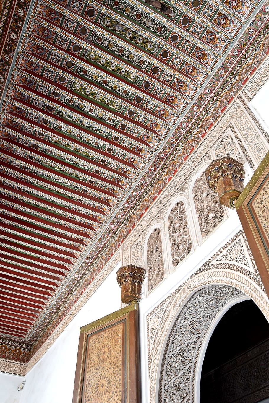 morocco, marrakesh, palais de la bahiaa, africa, bahiapalace, HD wallpaper