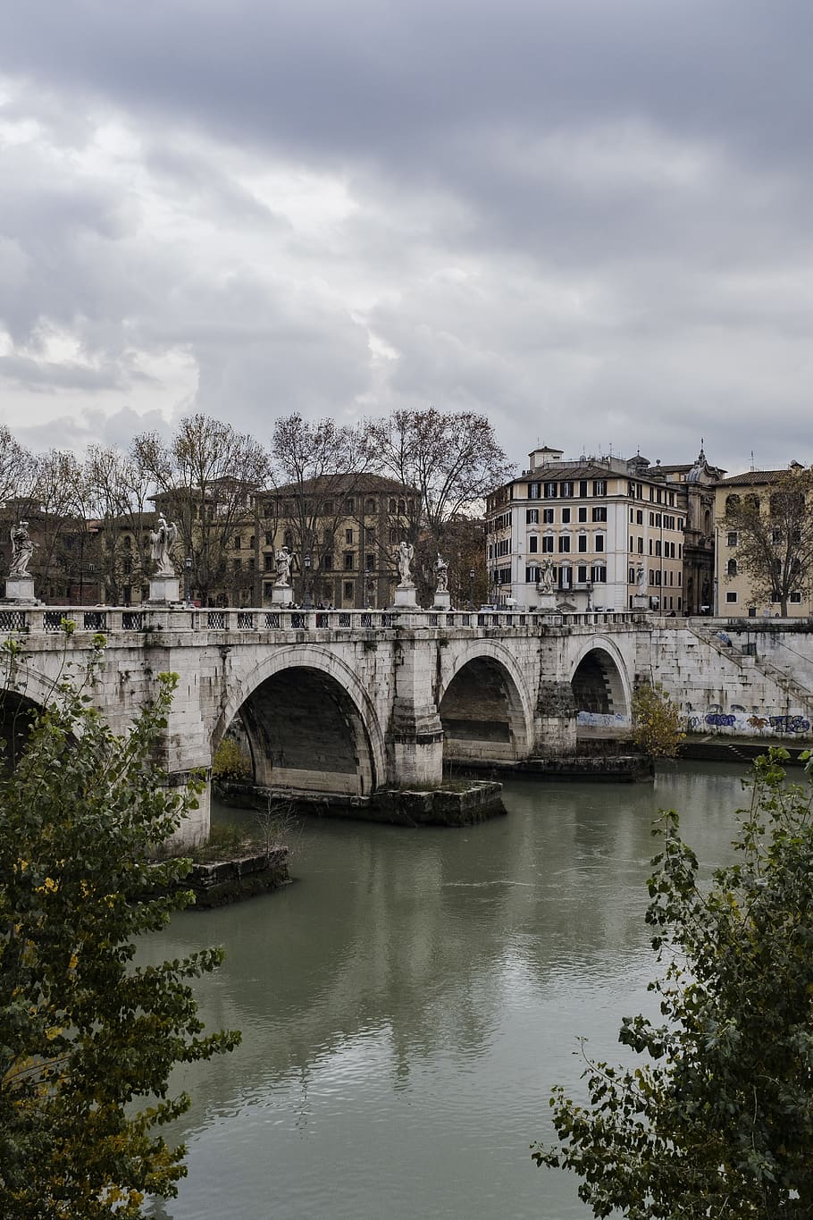 white concrete bridge, architecture, built structure, water, bridge - man made structure HD wallpaper