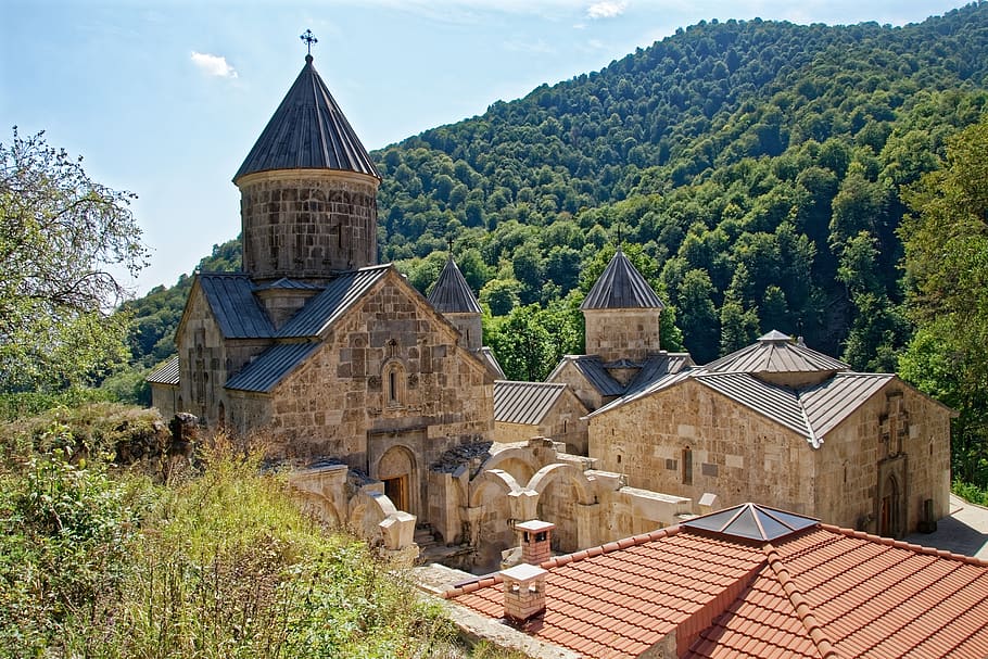 armenia, the monastery of haghartsin, church, architecture, HD wallpaper