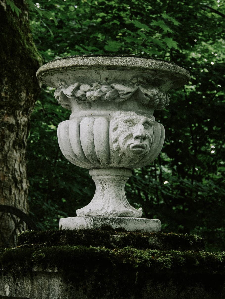 nature, face, art and craft, sculpture, statue, representation HD wallpaper