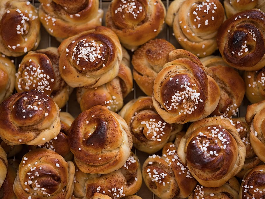 sweden, hygge, swedish, cinnamon buns, swedish cinnamon buns, HD wallpaper