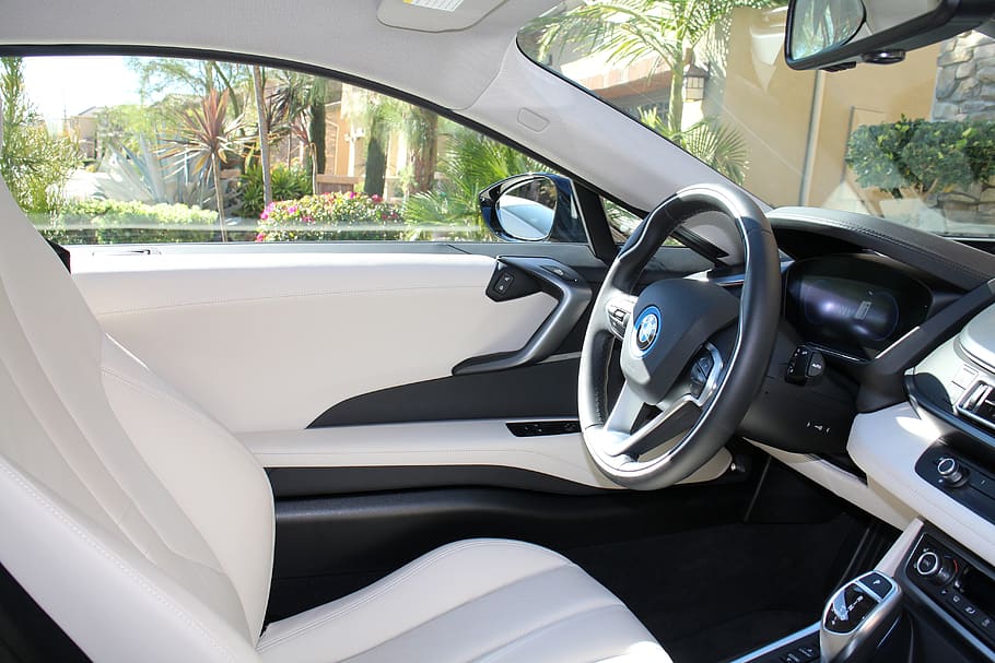 Gray and Black Car Interior, automatic, automobile, chrome, clean HD wallpaper