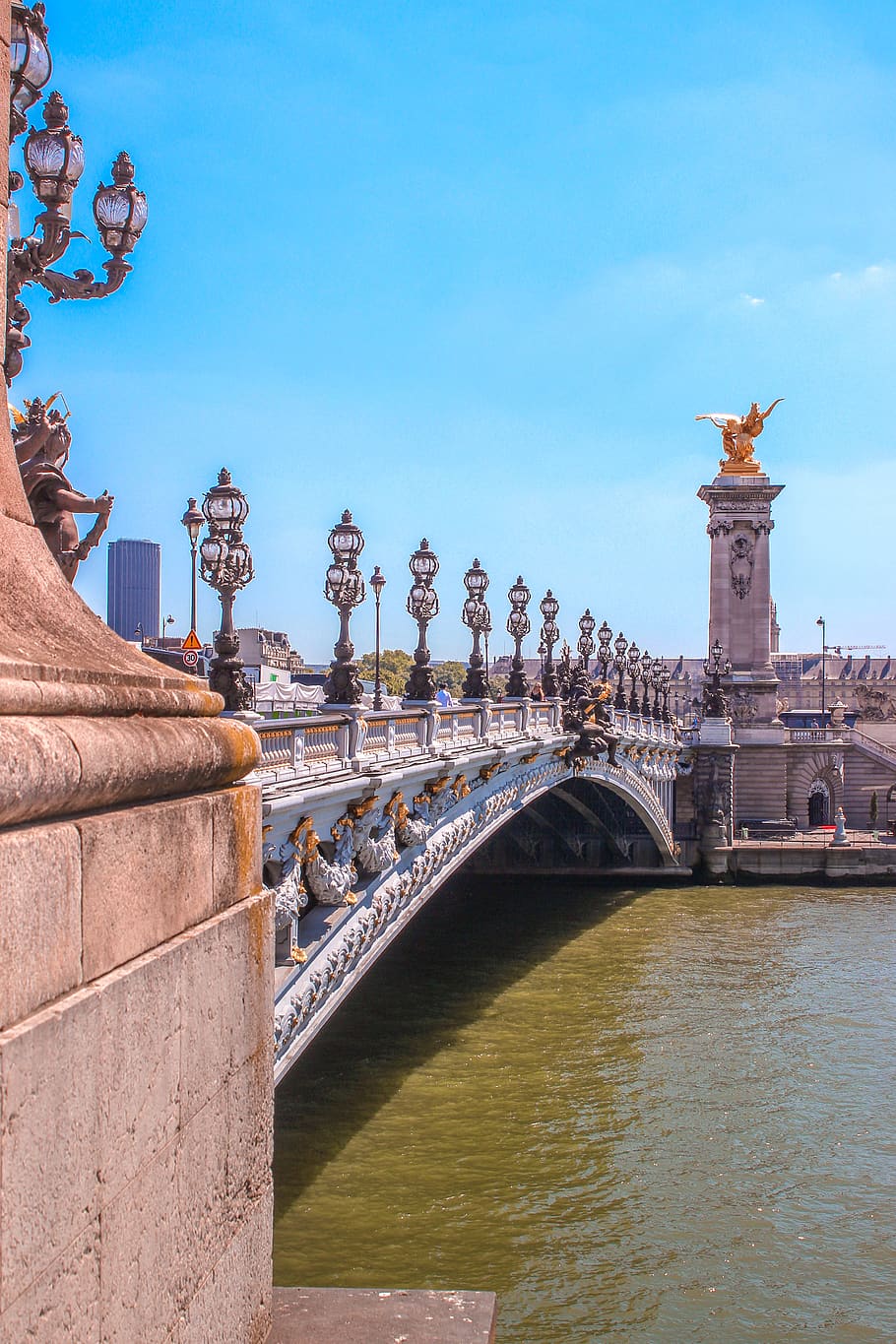 gray concrete bridge, architecture, built structure, connection HD wallpaper