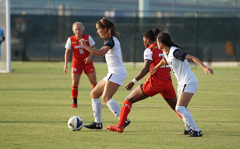 team sport, soccer, group of people, sports equipment, grass HD wallpaper