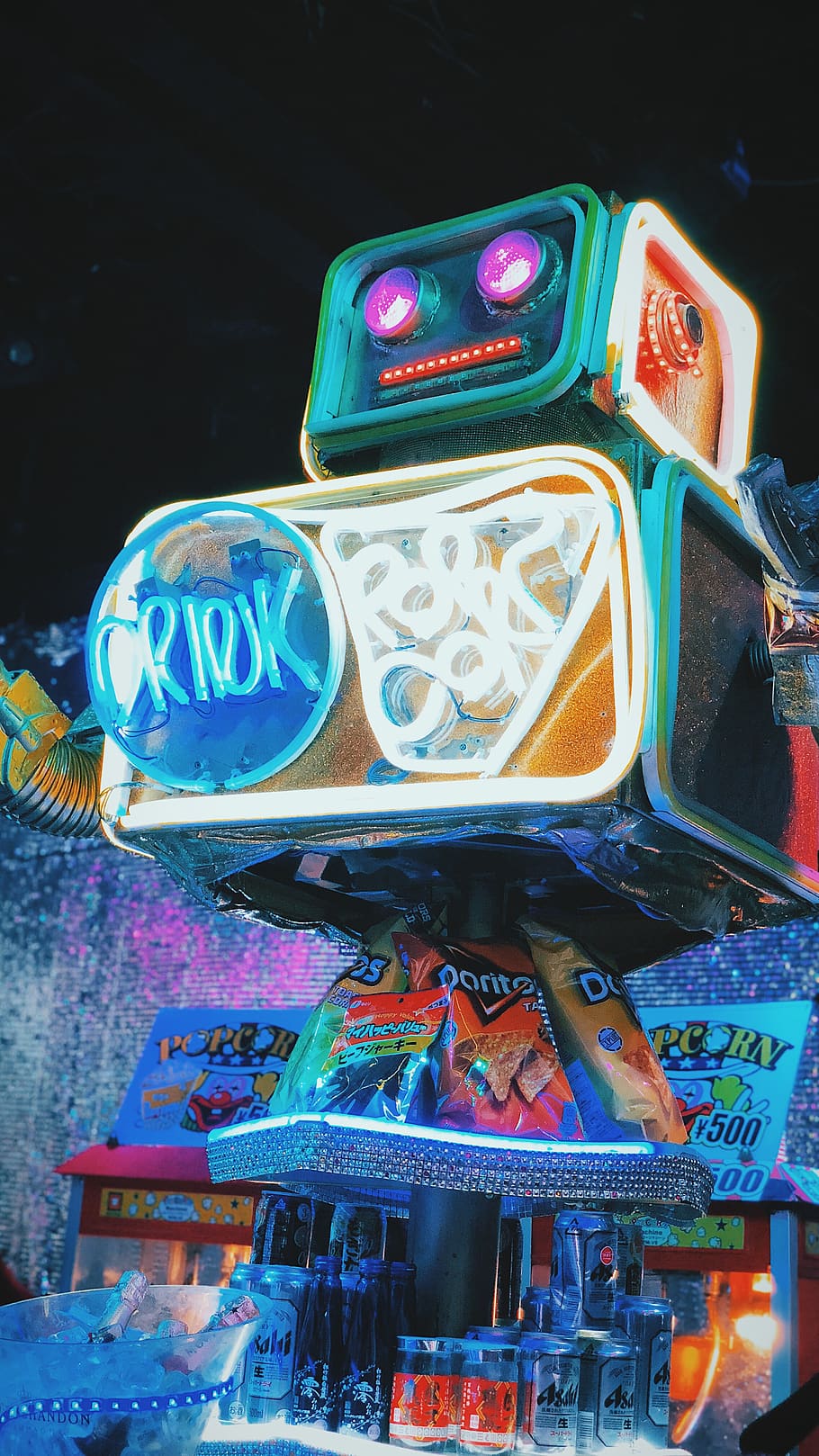 green robot toy, multi colored, no people, choice, variation HD wallpaper