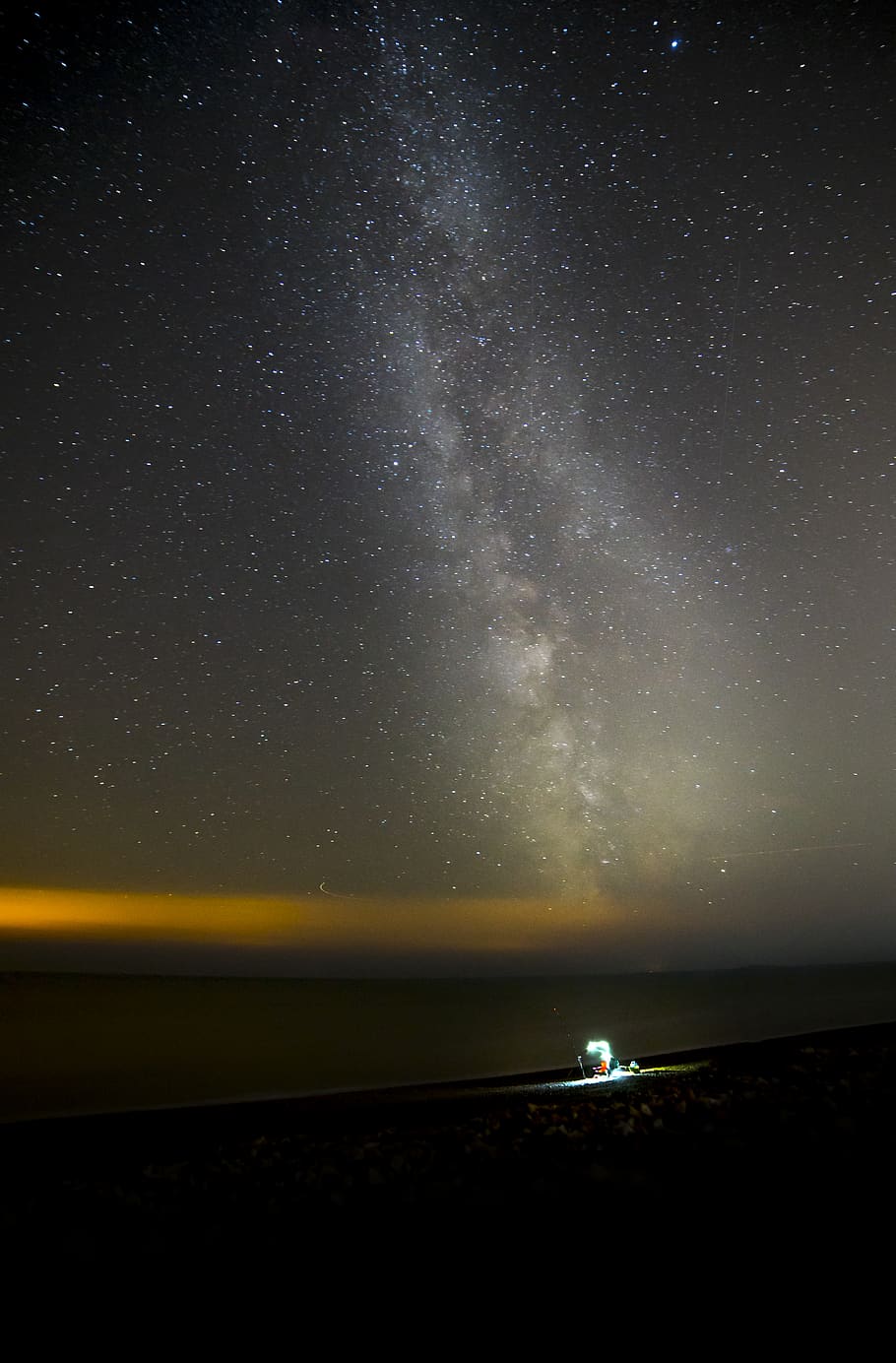 united kingdom, dungeness, night, sky, star - space, astronomy HD wallpaper