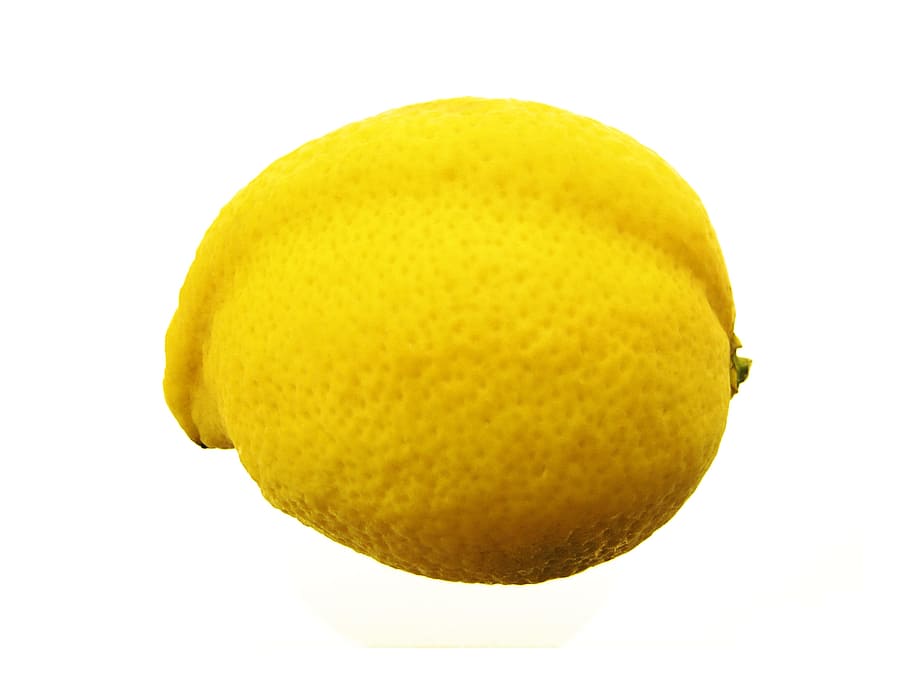 lemon, lemons, closeup, isolated, ripe, nobody, natural, white HD wallpaper
