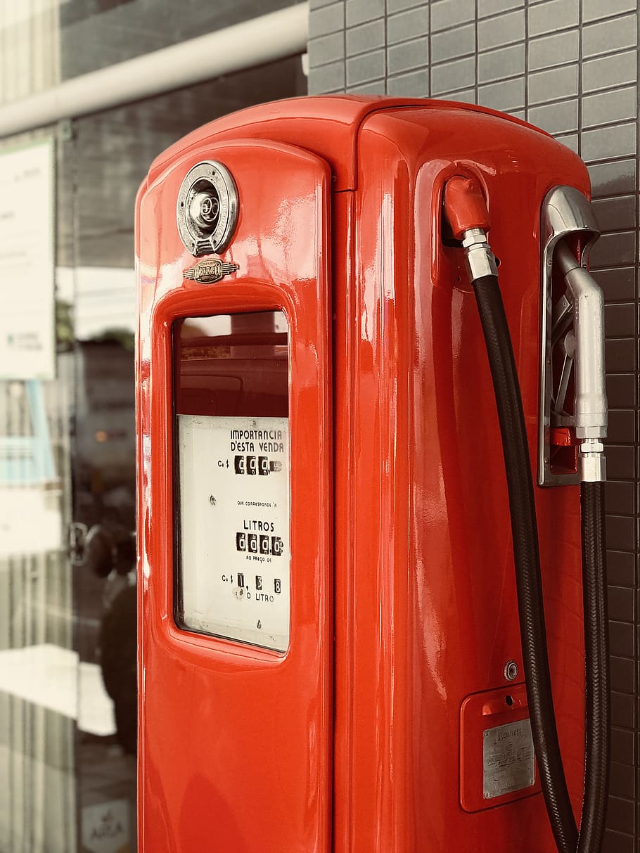 red gas station, brazil, rod. br duzentos e trinta, cabedelo HD wallpaper