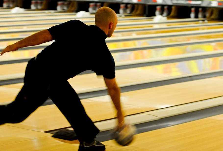 bowling, competition, sport, activity, thrill, alley, human HD wallpaper