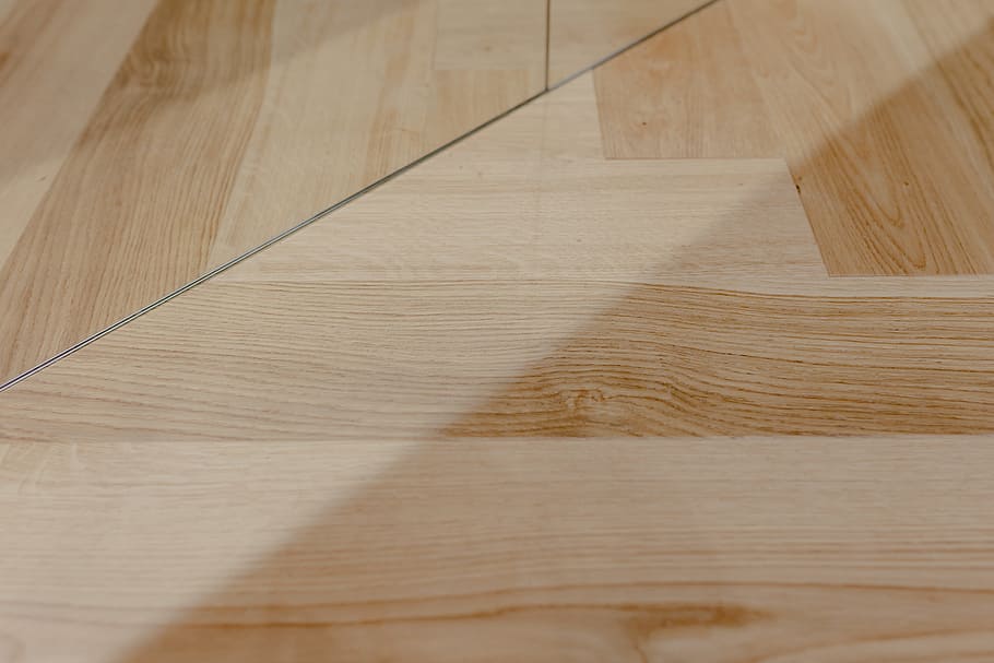 Beautiful oak floor, oak parquet, wood - material, hardwood floor