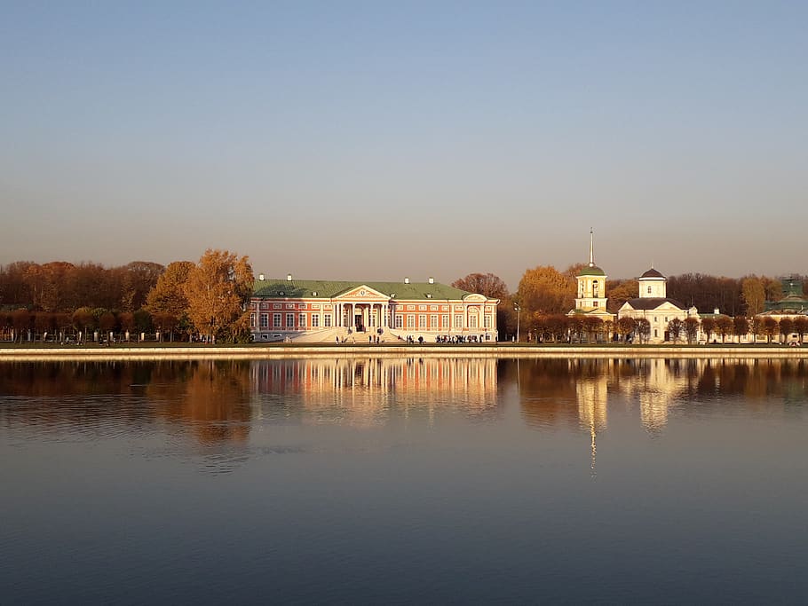 museum, kuskova, beautiful, architecture, built structure, building exterior HD wallpaper