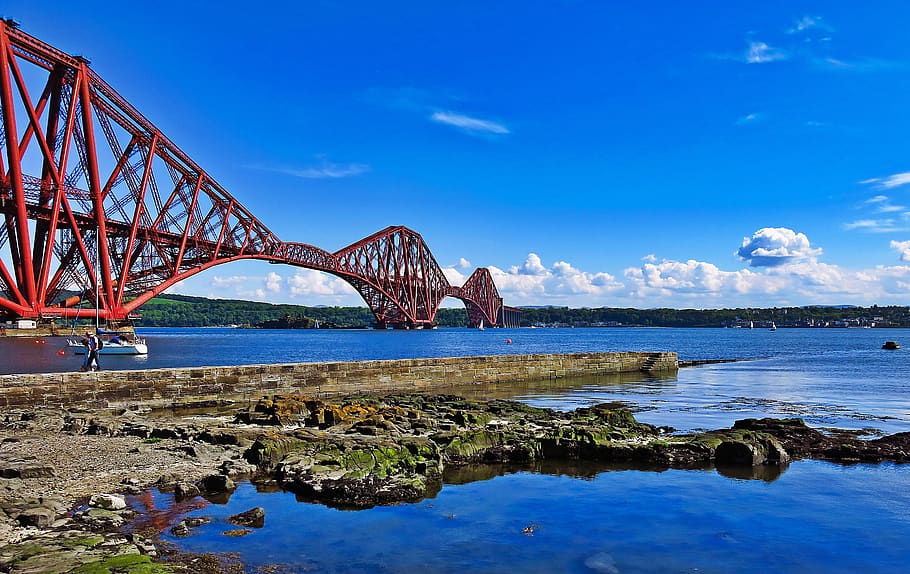 architecture, building, bridge, arched, arch bridge, human HD wallpaper