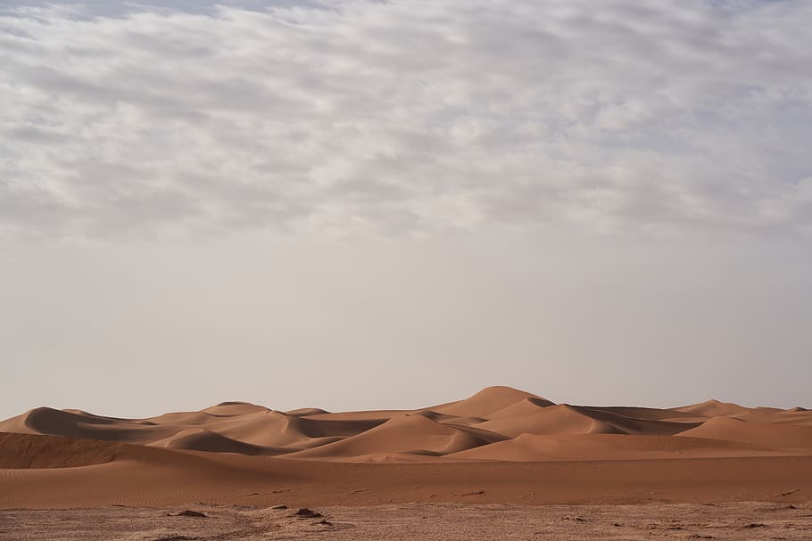 desert during day, scenics - nature, sky, land, arid climate HD wallpaper