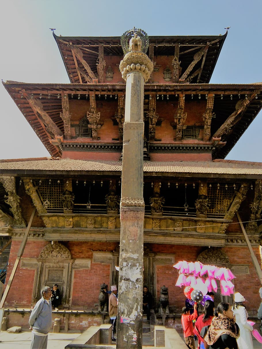 nepal, patan, patan durbar square, architecture, monuments, HD wallpaper