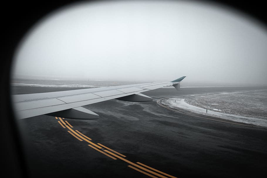 airliner on runway, austria, vienna, airport, aircraft, vienna international airport HD wallpaper
