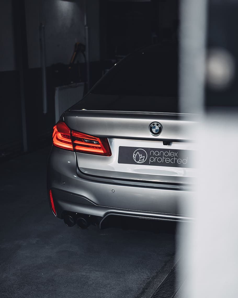 silver BMW car, mode of transportation, land vehicle, motor vehicle HD wallpaper
