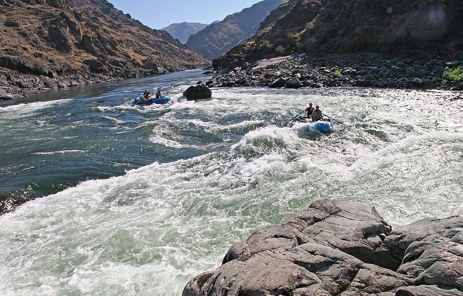 water, flow, raft, rafting, human, activity, sport, thrill HD wallpaper