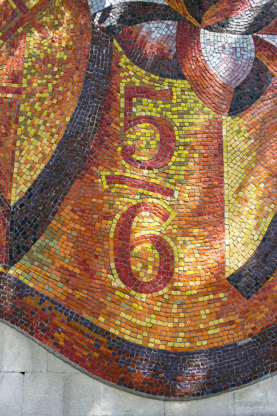mosaic, tile, art, rug, мозаичноепанно, советскоеискусство, HD wallpaper