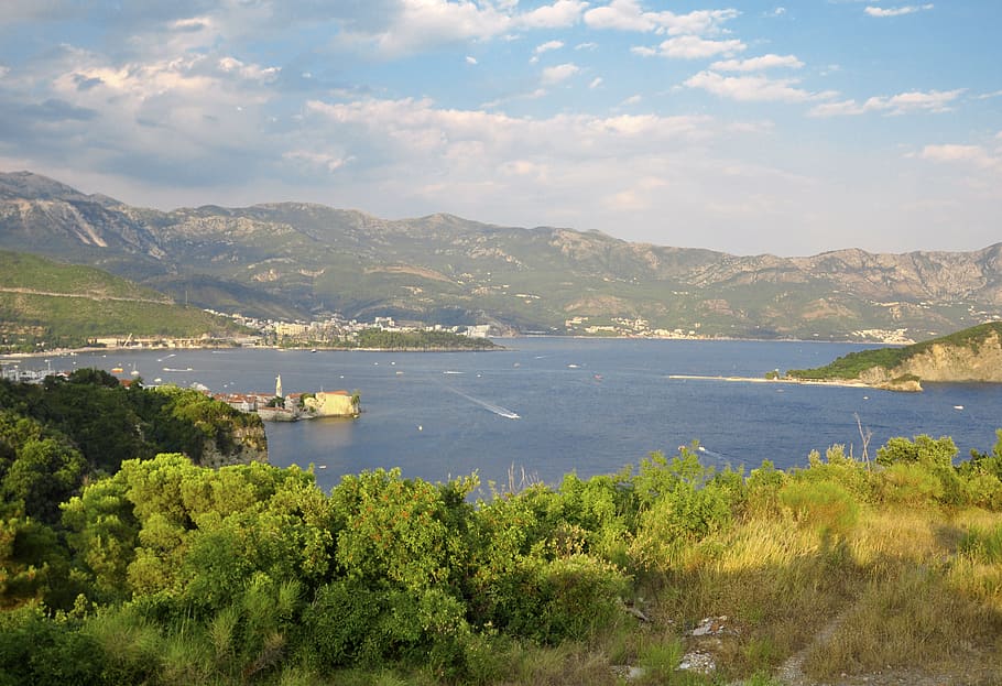 balkan, balcan, holoiday, summer, sea, view, sunset, montenegro, HD wallpaper