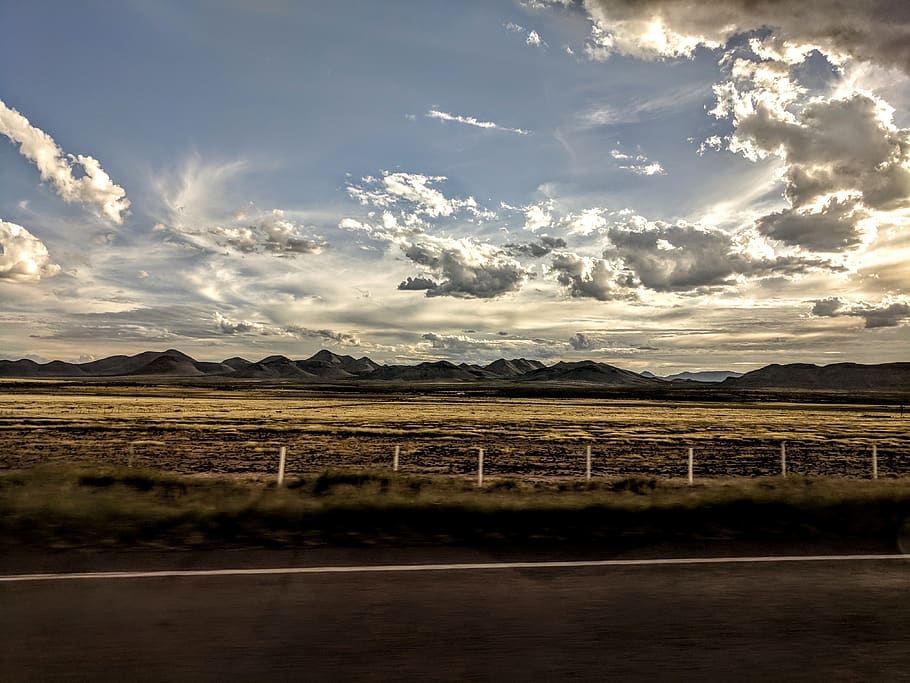 Panorama Photography of Landscape, clouds, daytime, field, grass HD wallpaper