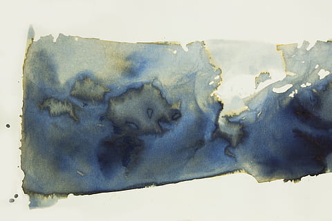 watercolour, blue, background, texture, course, watercolor HD wallpaper