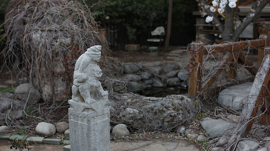 slate, soil, archaeology, hydrant, rubble, flagstone, fire hydrant HD wallpaper