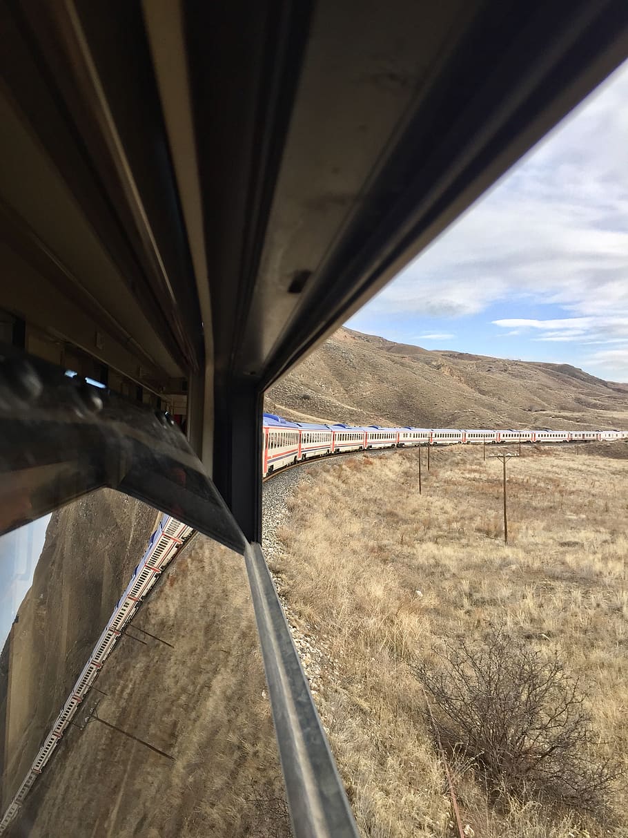 train, reflection, bridge, connection, bridge - man made structure HD wallpaper