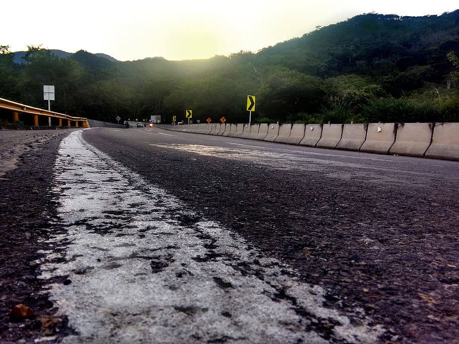 colombia, villeta, way, trees, track, highway, transit, cart HD wallpaper