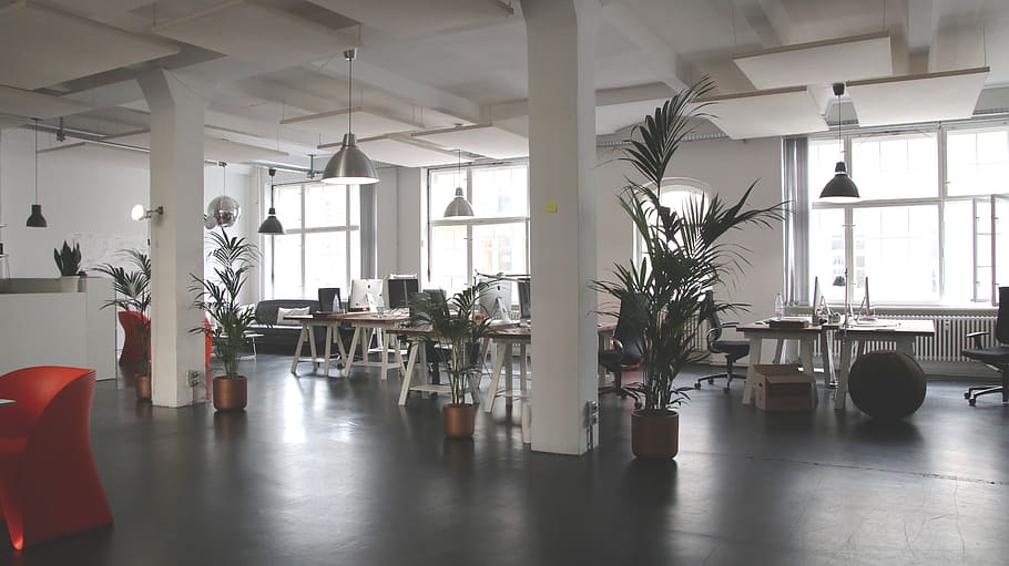 architecture, building, infrastructure, indoor, tables, chairs HD wallpaper