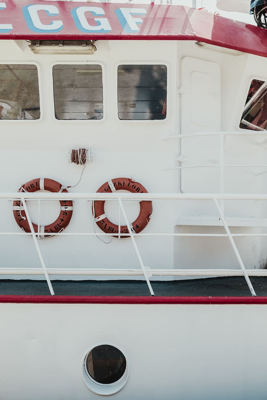 white and red ship, transportation, vehicle, van, caravan, spain HD wallpaper