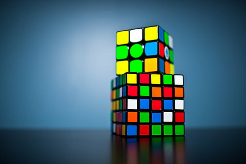 cube, bergen, norway, rubix cube, problem, color, quiz, fun HD wallpaper