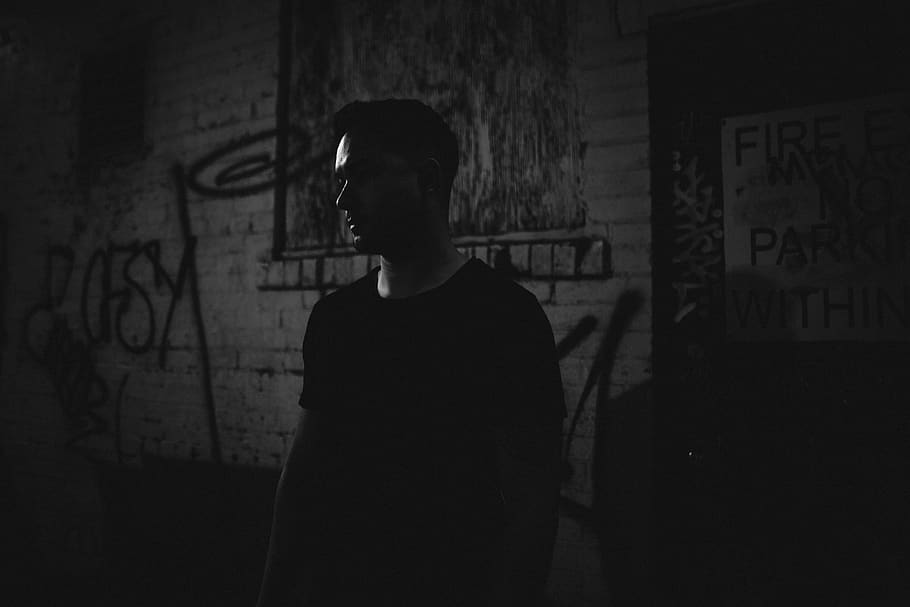 canada, calgary, one person, graffiti, standing, real people HD wallpaper