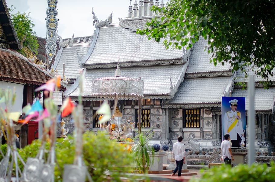 Silver Temple in Chiang Mai, Thailand, religion, travel, architecture