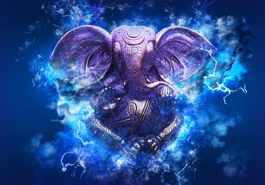 Ganesh wallpaper by Maharshi14 - Download on ZEDGE™ | 12cc