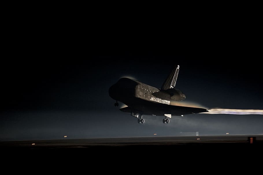 flying, aircraft, space, shuttle, transport, plane, airplane HD wallpaper