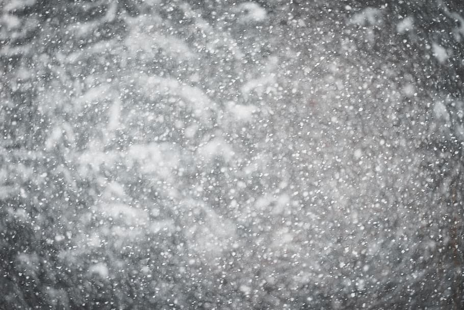 black and white marble surface, winter, snow, cold temperature HD wallpaper