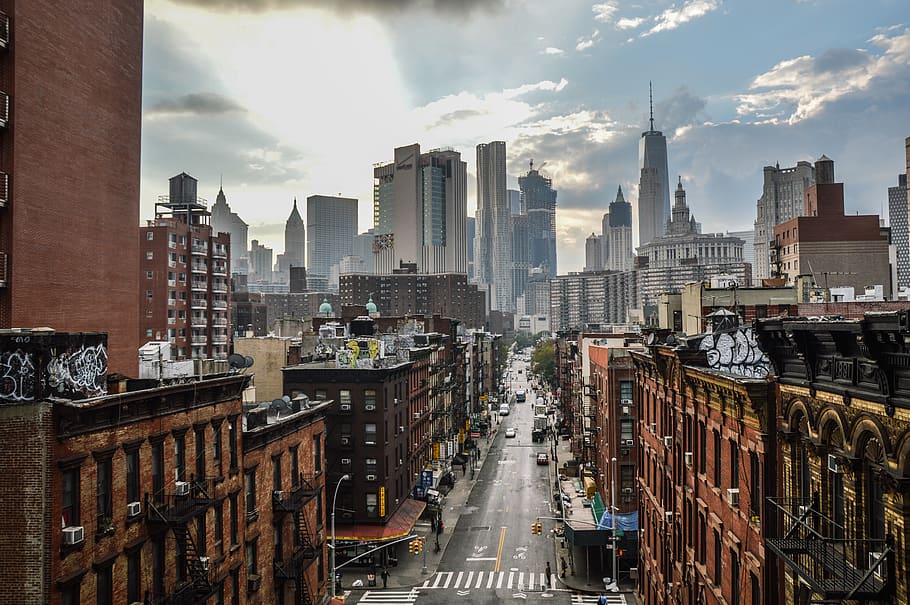 new york, united states, view, street, street photography, graffiti
