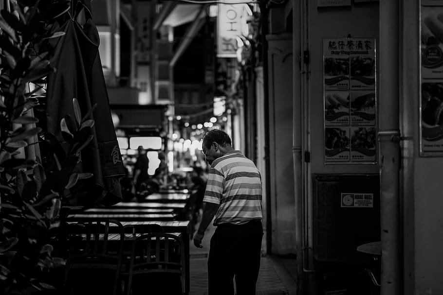 street, architecture, real people, building exterior, built structure HD wallpaper