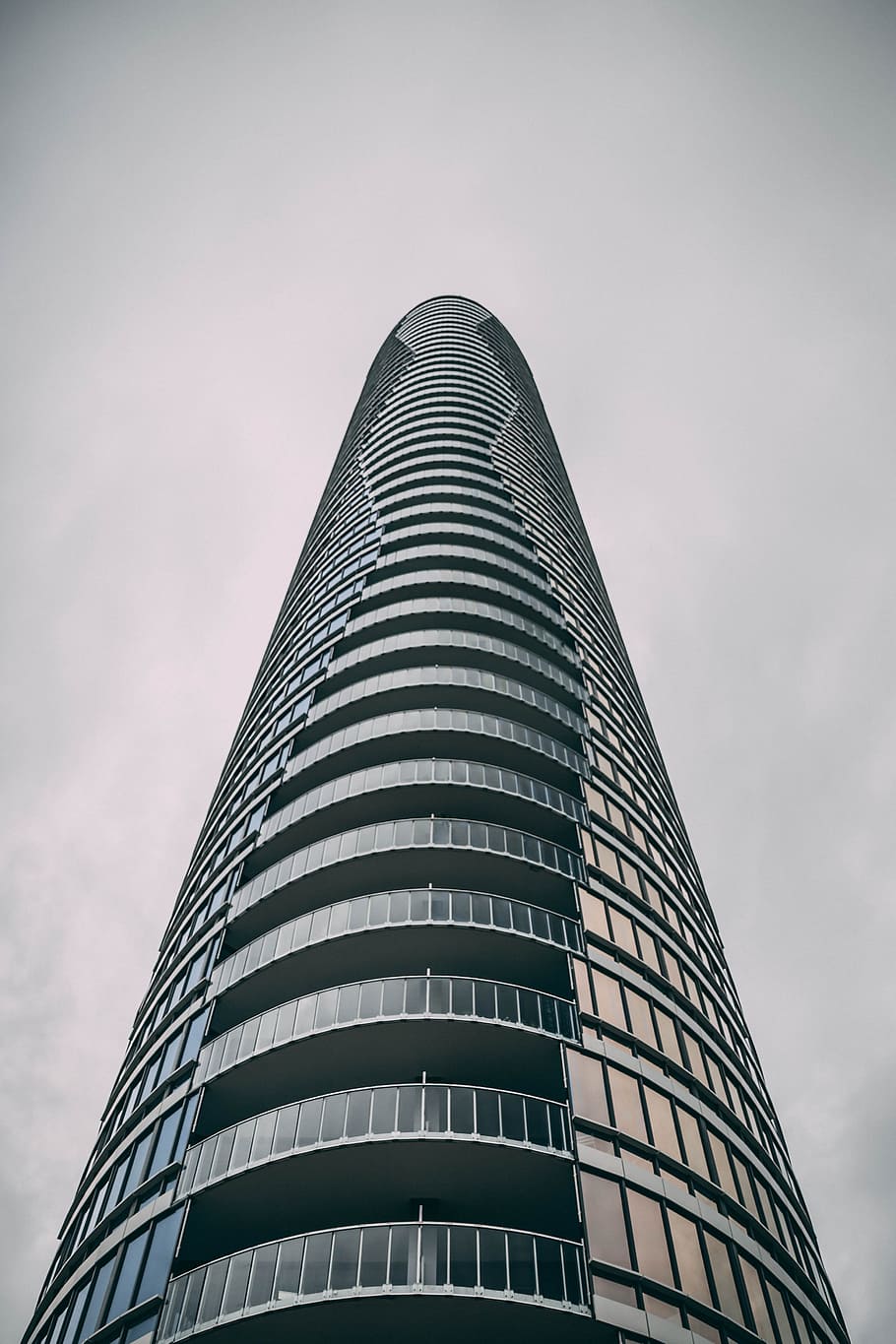 One of the buildings on the New Port Area. Jersey, architecture HD wallpaper