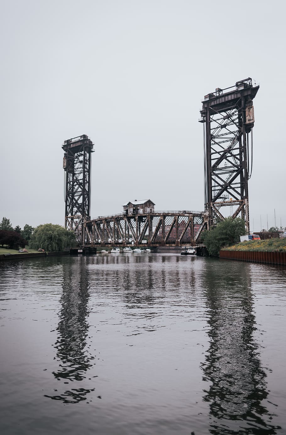 gray steel bridge, architecture, building, arch bridge, arched HD wallpaper