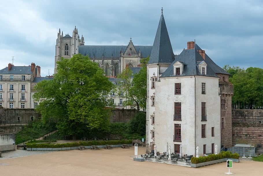 brittany, france, castle, the castle of the dukes of brittany, HD wallpaper