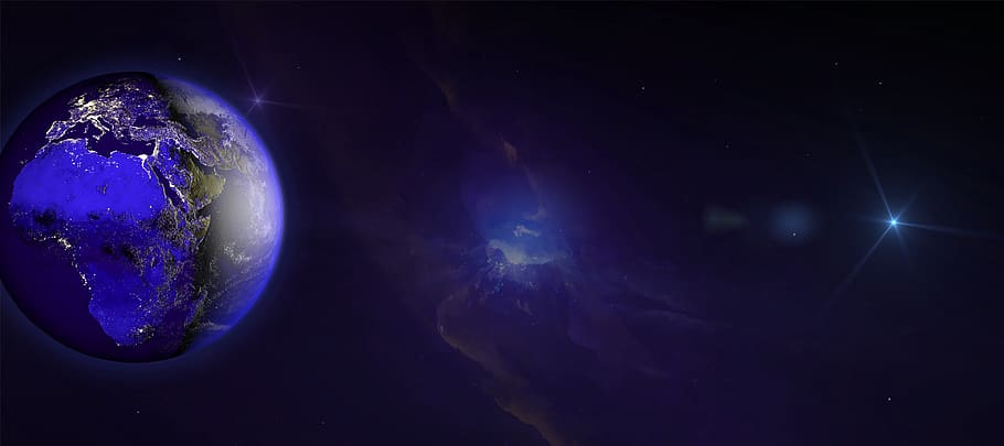 planet earth, 3d, render planet, world, planet - space, star - space HD wallpaper