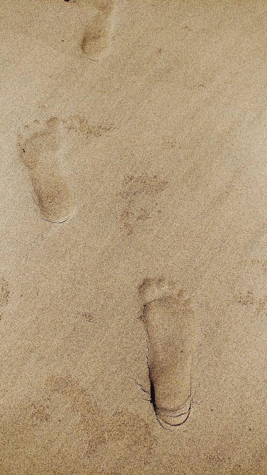 close-up photo of sand foot print, outdoors, nature, rug, india, HD wallpaper