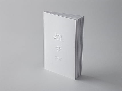 blank, empty, paper, minimalism, book, poetry, salt, water HD wallpaper
