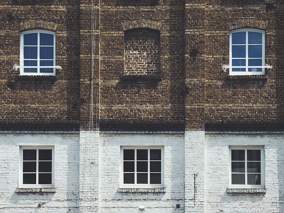 architecture, building, infrastructure, wall, window, facade HD wallpaper