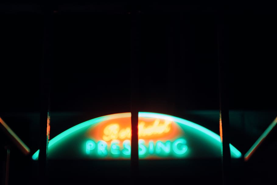 Night, neon, darkness, light, illuminated, light - natural phenomenon HD wallpaper
