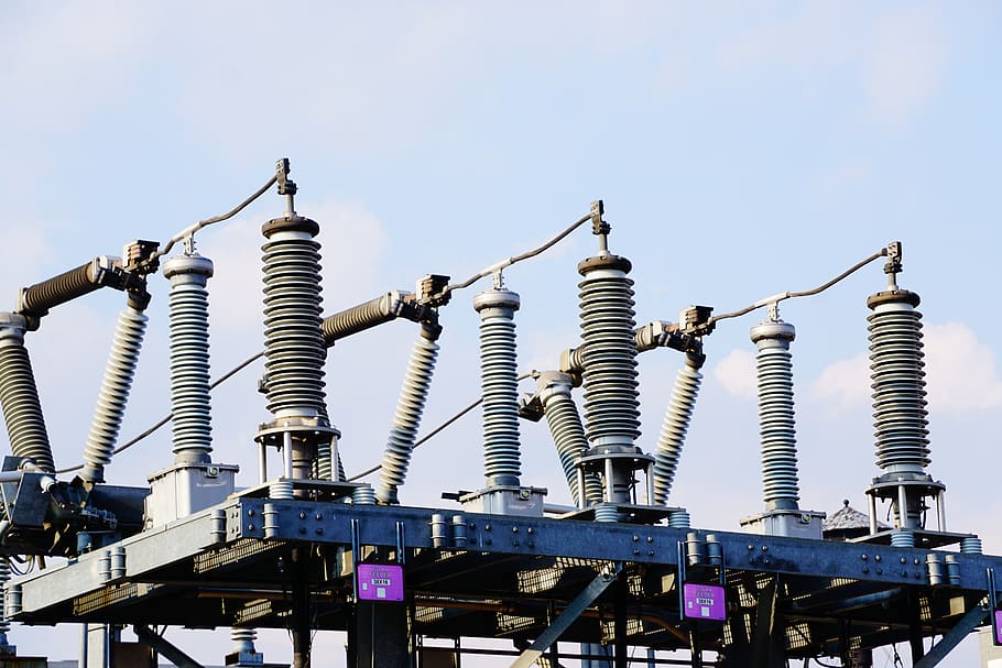 energy, electricity, electrical, sky, industry, fuel and power generation HD wallpaper