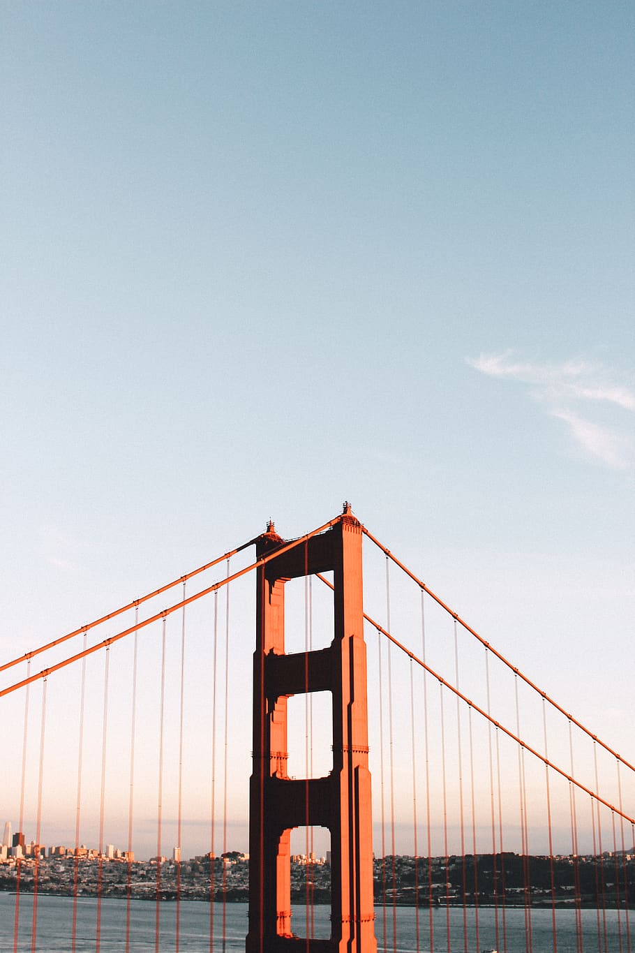 Golden Gate Bridge, pacific, californium, bay, adventure, sunset HD wallpaper